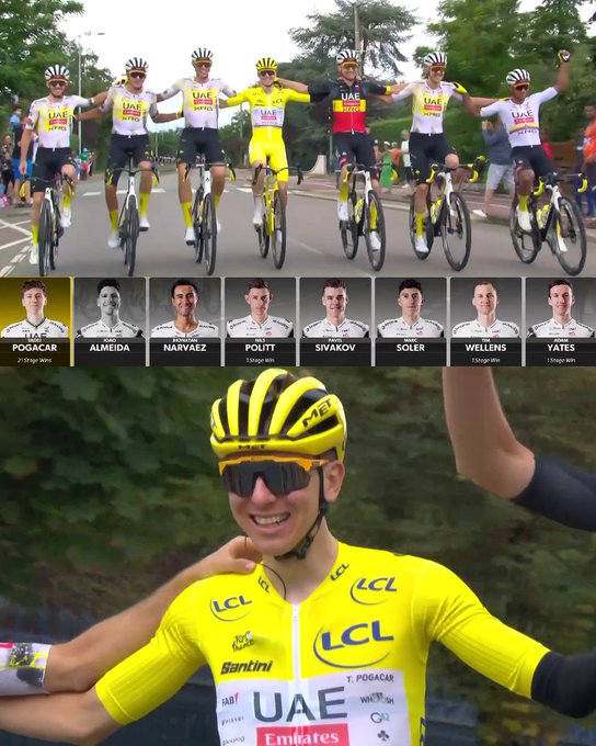 Tadej Pogacar Wins Fourth Tour de France Title In 2025 After Rain-Soaked Paris Finish