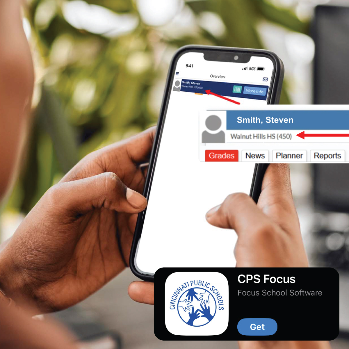 IamCPS's tweet image. View your student’s schedule, check grades and get updated information in your hands! Download the FOCUS app today: cps-k12.org/all-news/defau…