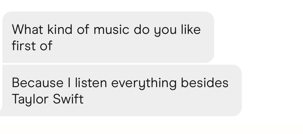 the worst thing you could possibly say to me