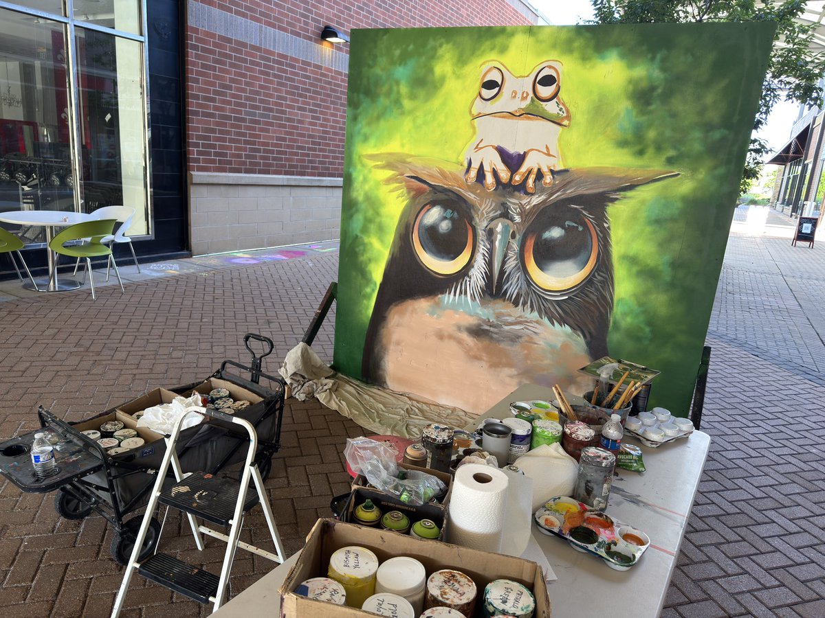 studiomccann's tweet image. Start of day 2 here at WE Chalk Festival in the Shops at West End! Gonna be a hot one but we are here till 5 today in St Louis Park
Can’t wait to put details in on this