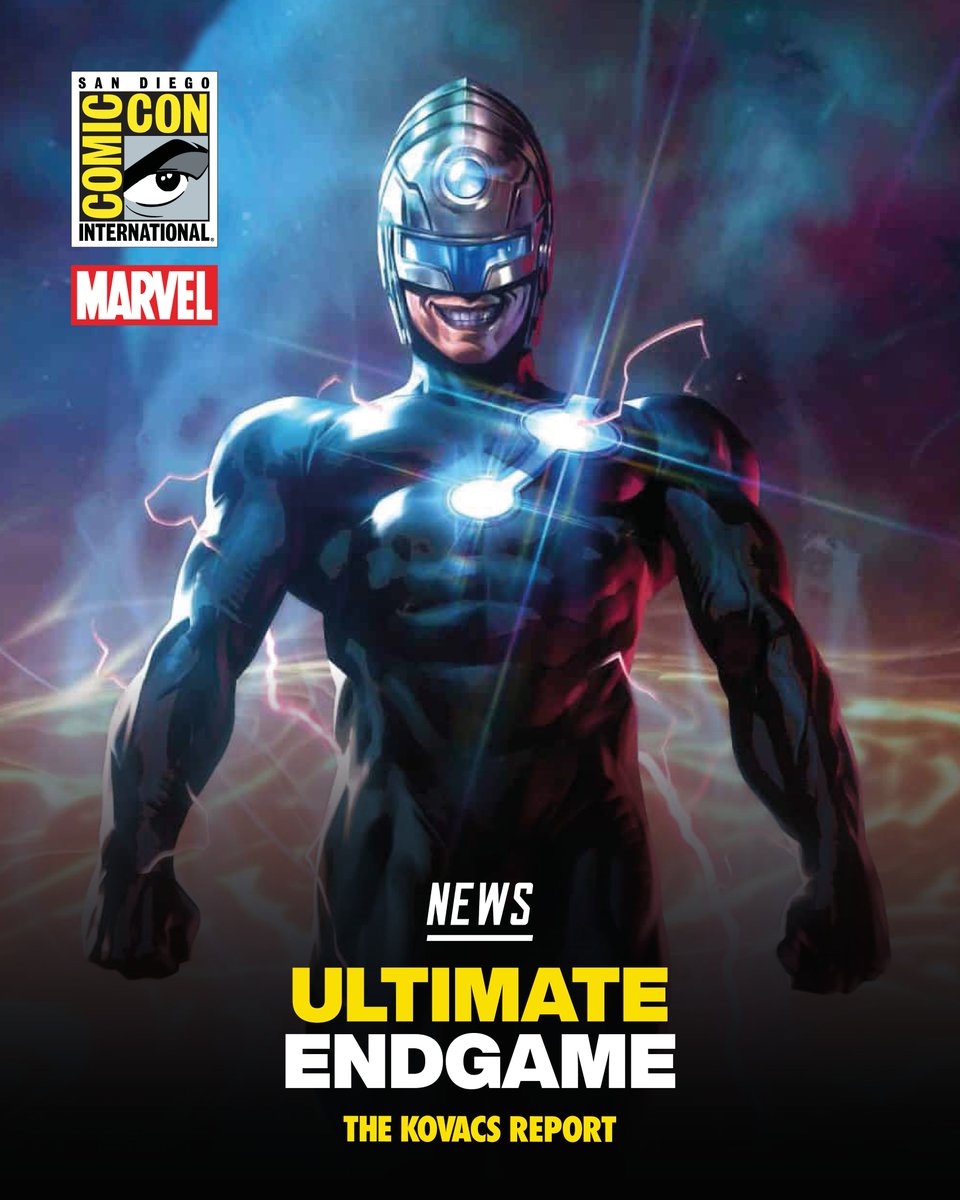 KovacsReport's tweet image. Ultimate Spider-Man ENDS! Ultimate Endgame Begins! SDCC 2025
youtu.be/ZZmPnx0V3no
Jonathan Hickman
Marco Checchetto
Deniz Camp
Jonas Scharf @scharf_jonas
Derrick Chew @derrickchewart
Mark Brooks
C.B. Cebulski @cbcebulski
Wil Moss @Wil_Moss
Chris Condon
Bryan Hill…