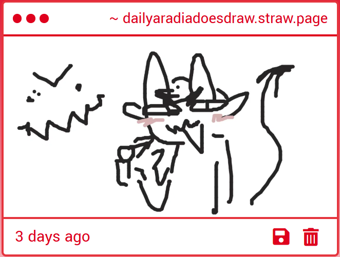 daradiadoesdraw's tweet image. artist I&apos;m madly in love with you