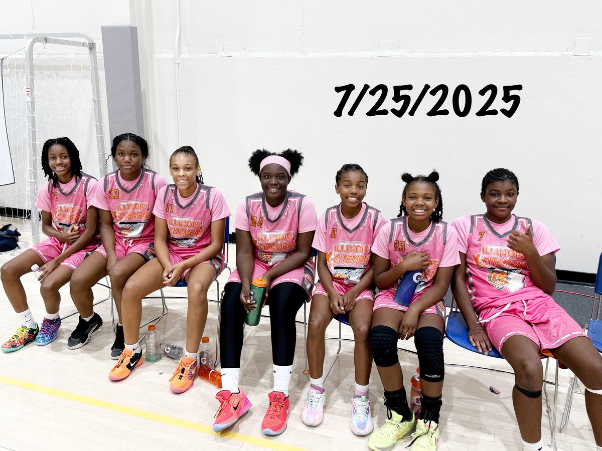 ILXCITEMENT's tweet image. 7/25/2025 - Last event of the summer. We finished 1-1 on the day, can’t wait to see what tomorrow brings. 

#ILXCITEMENT 
#PrettyGirlzBallToo💅🏽 
#playwithXCITEMENTordontplayatall 
#everygoodtimehassomeXCITEMENT 
#WeeeeeeeeeEat 👀🏀💉😅😂💯🔑 
#WEareEPIC💫 
#NeXtLevel❌🏀❌…