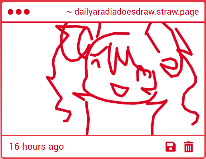 daradiadoesdraw's tweet image. aww thank you for this! she is so adorable, this made my day