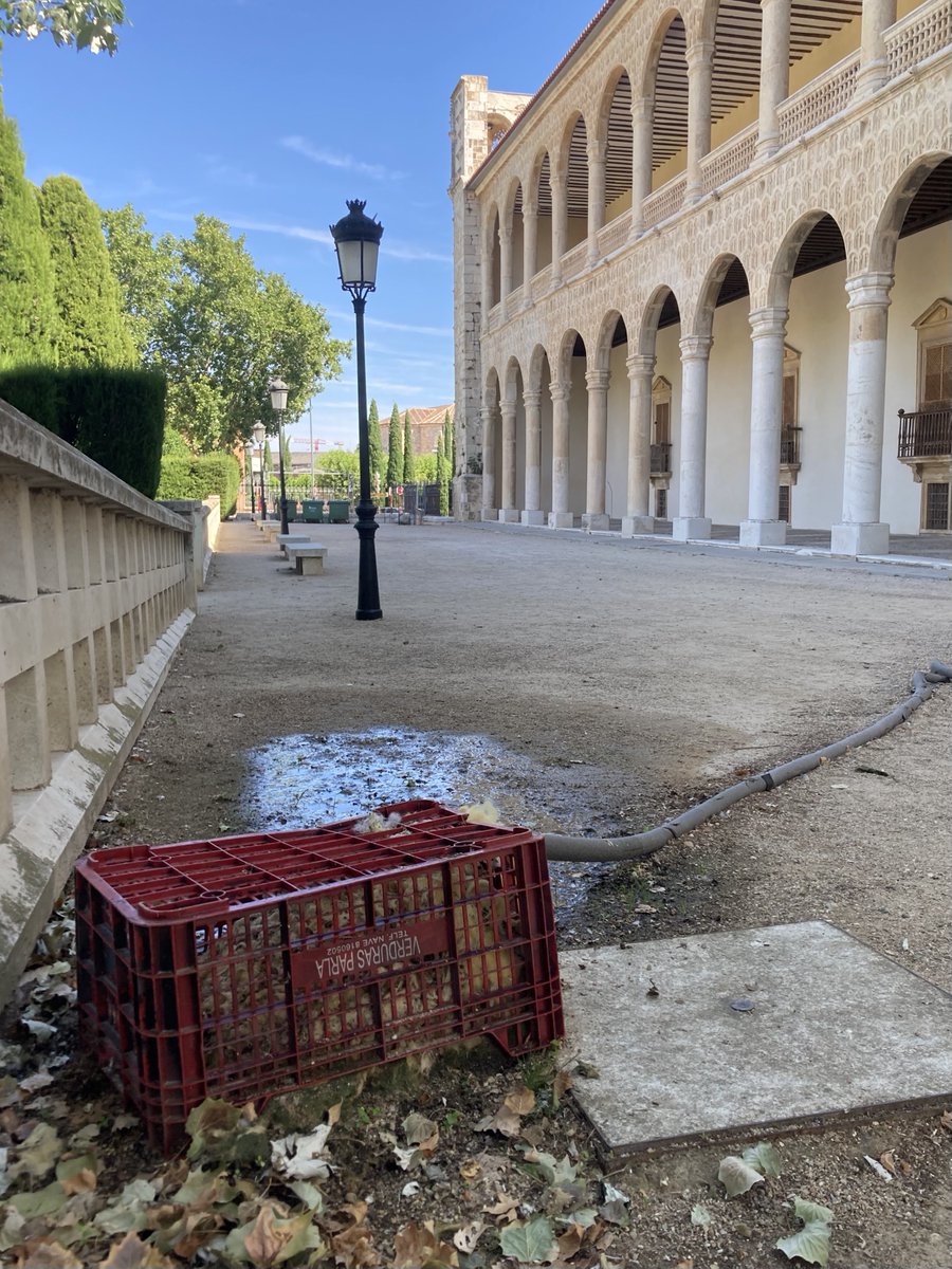🐝💨 GDLJR Existe (@gdljr_existe) on Twitter photo Esto sí que es una chapuza en toda regla. No os importa tener una caja de frutas como protección en los jardines del infantado. Esto es lo que ven los turistas cuando vienen a vernos. Aquí da todo igual, <a href="/AnaGuarinos/">Ana Guarinos López</a> <a href="/LopezPomeda/">Santi Lopez Pomeda</a> <a href="/ppaytogu/">Grupo Popular del Ayuntamiento de Guadalajara</a> <a href="/JCCMGuadalajara/">JCCM Guadalajara</a>
#LaciudadDeLasChapuzas Esto sí que es una chapuza en toda regla. No os importa tener una caja de frutas como protección en los jardines del infantado. Esto es lo que ven los turistas cuando vienen a vernos. Aquí da todo igual, <a href="/AnaGuarinos/">Ana Guarinos López</a> <a href="/LopezPomeda/">Santi Lopez Pomeda</a> <a href="/ppaytogu/">Grupo Popular del Ayuntamiento de Guadalajara</a> <a href="/JCCMGuadalajara/">JCCM Guadalajara</a>
#LaciudadDeLasChapuzas