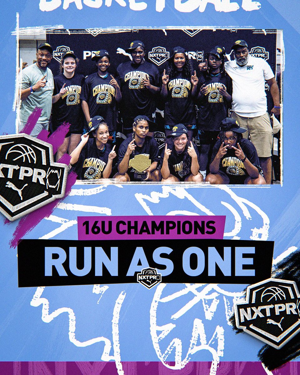 PRO16G's tweet image. 16u Run As One are CHAMPIONS🔥

#betheNXTPRO | @PUMAHoops