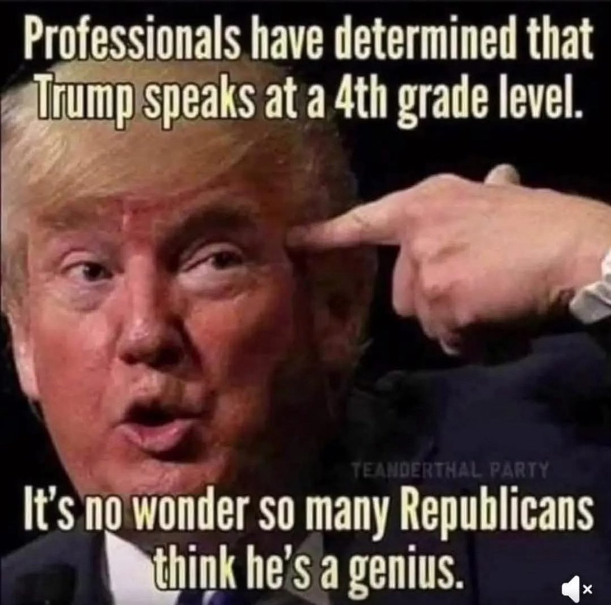 BiatchDulce's tweet image. Well I said 3rd grade, so I was close. 
#DementedDon