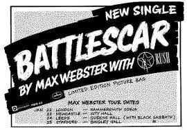 rushisaband's tweet image. 45 years ago today, on July 28, 1980 - Max Webster recorded &quot;Battle Scar&quot; with all three members of #Rush, including Geddy Lee on vocals, at Phase One studios. The track was included on Max Webster&apos;s &quot;Universal Juveniles&quot; album youtube.com/watch?v=PMM6Bh…

&quot;We  set up both bands live…