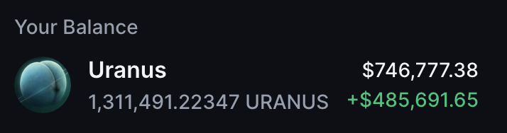 turned my $5k into $700k

i’m done here.

thanks for playing. #URANUS