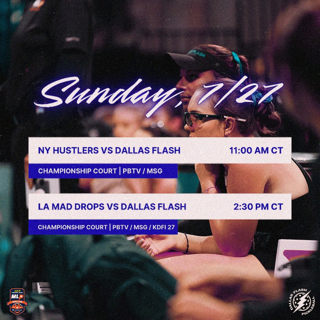 DallasFlashPB's tweet image. Finish strong 💪
You’ve been amazing so far, Flash Mob! We can’t thank you enough! Let’s continue this home court advantage and finish this thing the same way we started 😤