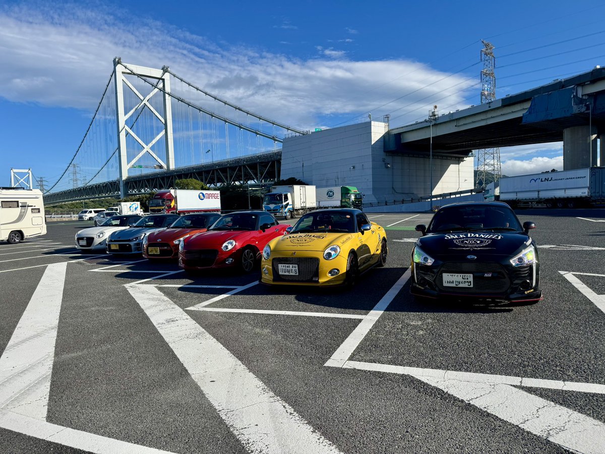 pukiripu's tweet photo. コペンオフ会、in山口
角島、海、最高👍🏻
暑さの中、ほんの少し、オープンで楽しめた😊
湯田温泉泊
#コペン #セロ #la400k #山口県 https://t.co/g0HcOssQ9U