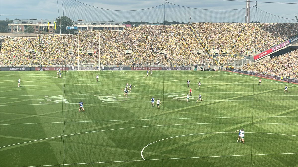 johnfinucane's tweet image. What a game ahead at Croke Park - Donegal flying the flag for us Ulster Gaels.
Ádh mór! 🟢🟡