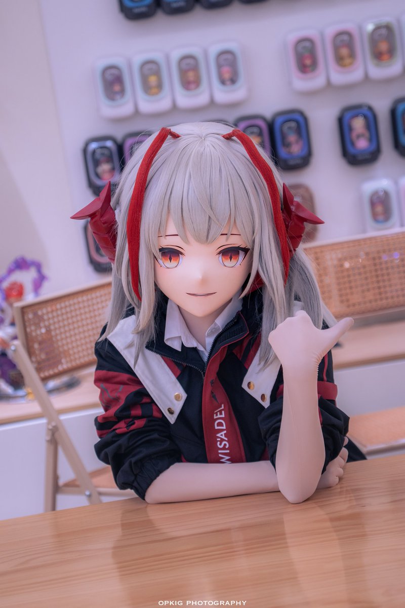 好久不见，去JuJu玩啦，这次是同人JK小维💥
📷:<a href="/opkig/">op</a> 
🏠:<a href="/JuJurestday/">JuJu</a>
#kigurumi
#着ぐるみと