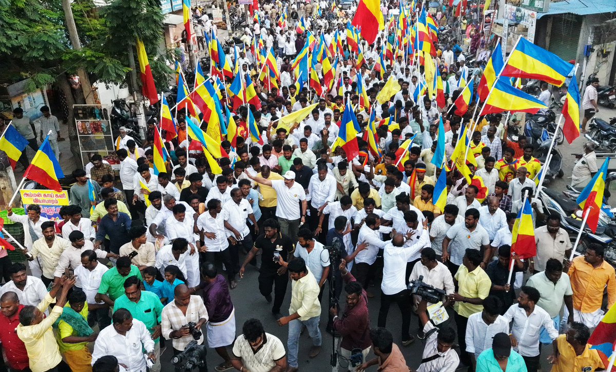 draramadoss's tweet image. "உரிமை மீட்க… தலைமுறை காக்க’" பயணத்தில், காஞ்சிபுரத்தில் பங்கேற்று உரையாற்றிய போது..! #உரிமைமீட்க | #தலைமுறைகாக்க