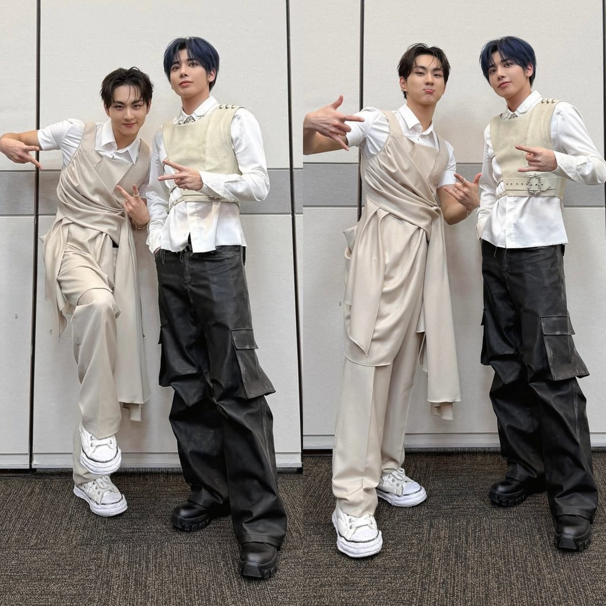 jollywonie's tweet image. Jungwon really see Taehyun as one of the 02z hyung where he can be the adorable menace he is