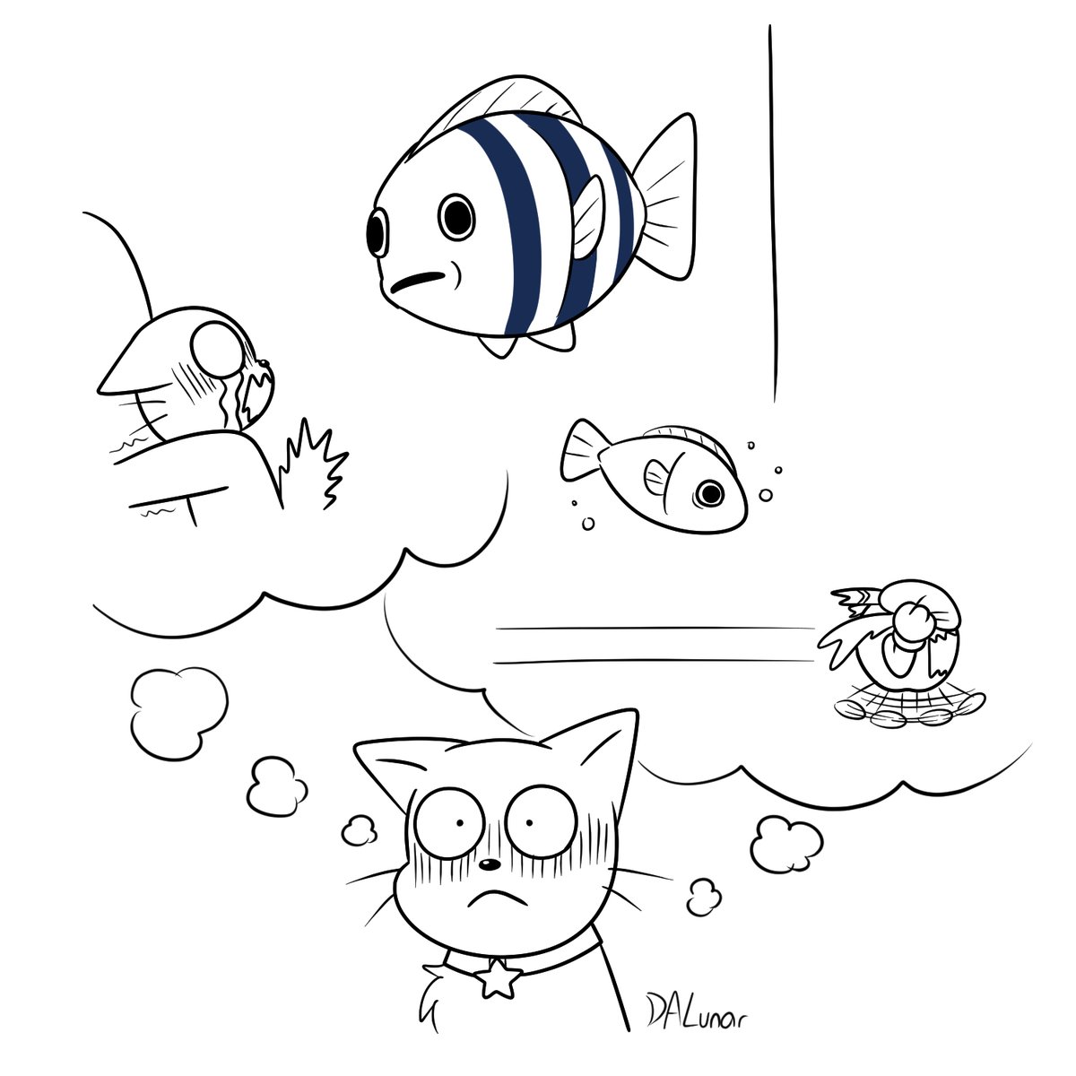 LunarDAL_PzT's tweet image. My scary memory is just like PM&apos;s scary memory💭🐟
