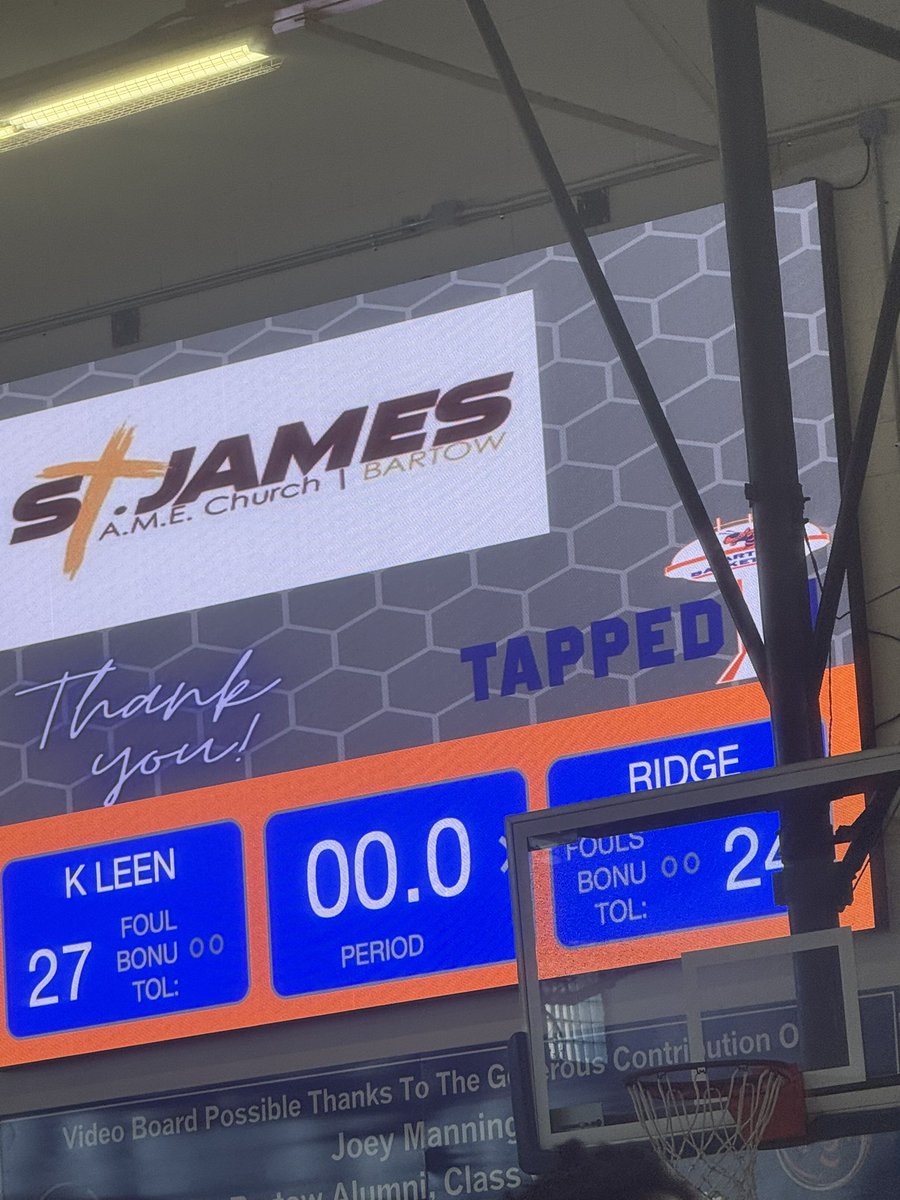 Hoops863's tweet image. At the Alumni Tourney…
Game 20 has went to the half
Kathlleen 27 Ridge 24
#polkhoops
#1SourceforPolkCountyHighSchoolBasketball