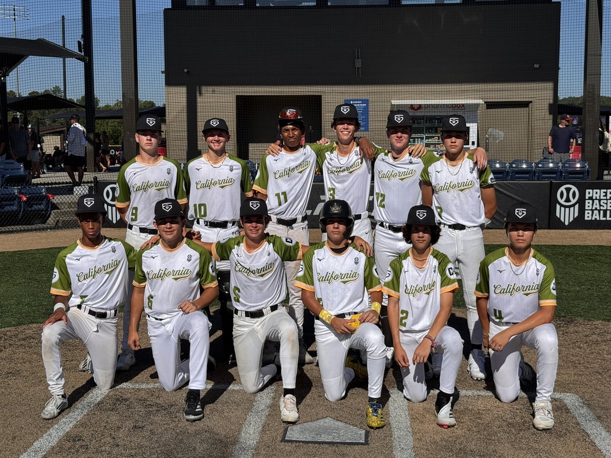 PrepBaseballCA's tweet image. A HUGE THANK YOU to all the parents, players, and families that came out to @LakePointSports to be part of #TeamCalifornia at the #PBJFG25.
A fun group of young men with bright futures in this game.