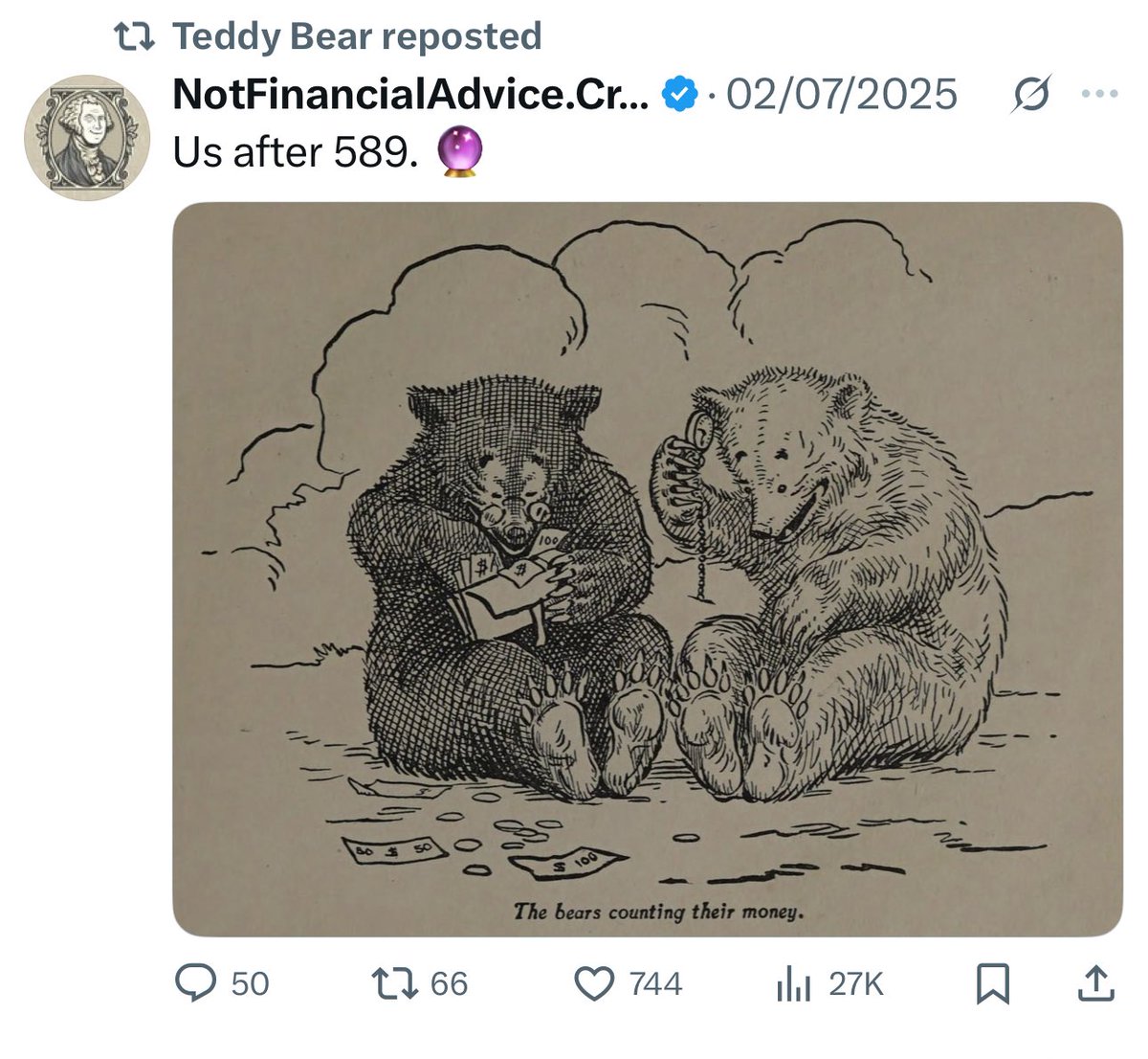 Brett_Crypto_X's tweet image. 🚨BOOOOOOOOOOOOOOOOM!🚨 $XRP Set to OVERTAKE Ethereum as #1 DeFi Powerhouse — The $TEDDY Revolution Has Begun! 🚨
🌍 The Next XRPL Revolution Is Here — Meet $TEDDY 🐻🐼
Forget what you know about crypto—$TEDDY is rewriting the rules. Built on the lightning-fast, eco-friendly…