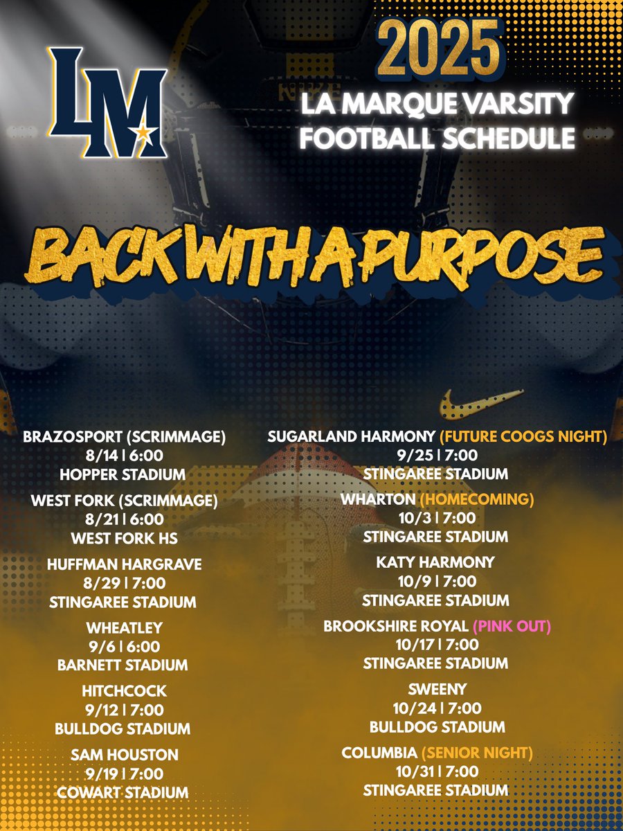 La Marque Cougar Football (@lm_coogfootball) on Twitter photo 