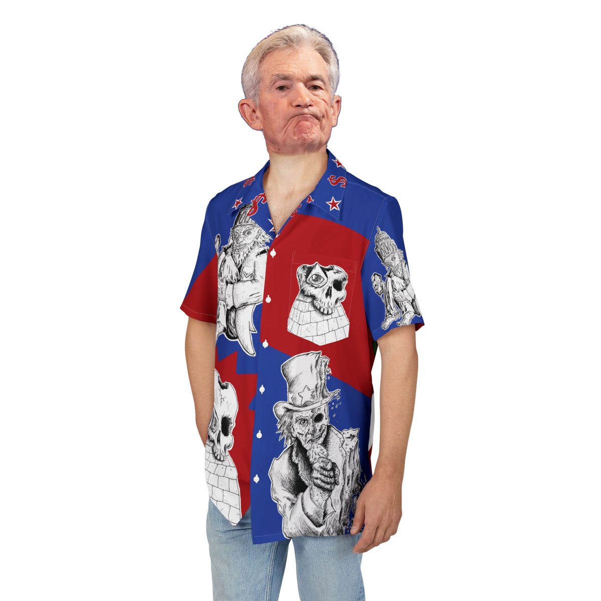 Drew_Aces's tweet image. 🇺🇸💸"End The Fed" Hawaiian Shirt is Now Available❕
🟥Vibrant All-Over Print & Flowy, Breathable Fabric
🟦Perfect for Sweltering Summer Bull Markets
💲Use Code: ENDTHEFED
The first 11 people to use the code get 17% off their entire order!
Only at DrewAces . com
🔗Link in Bio