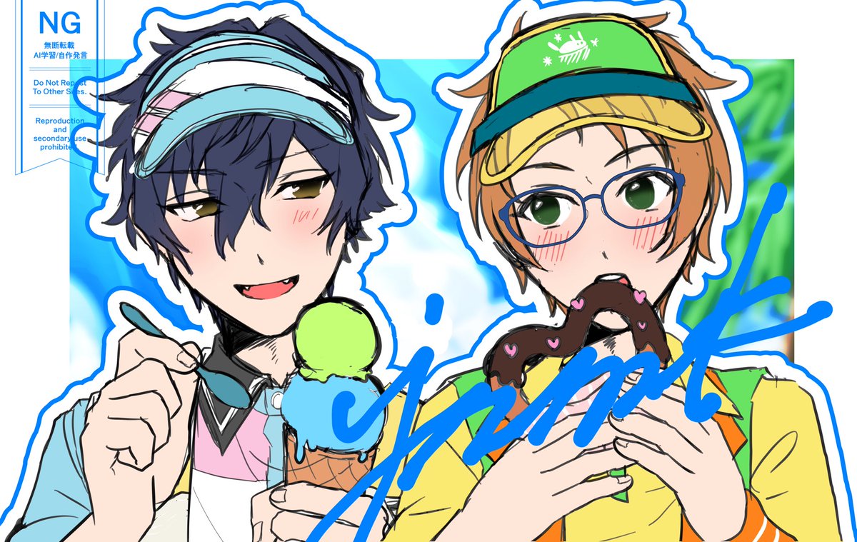 futagi_i's tweet image. これはジまWebオンリーで何かしようとして全く何にもなることはなかったラフの供養
