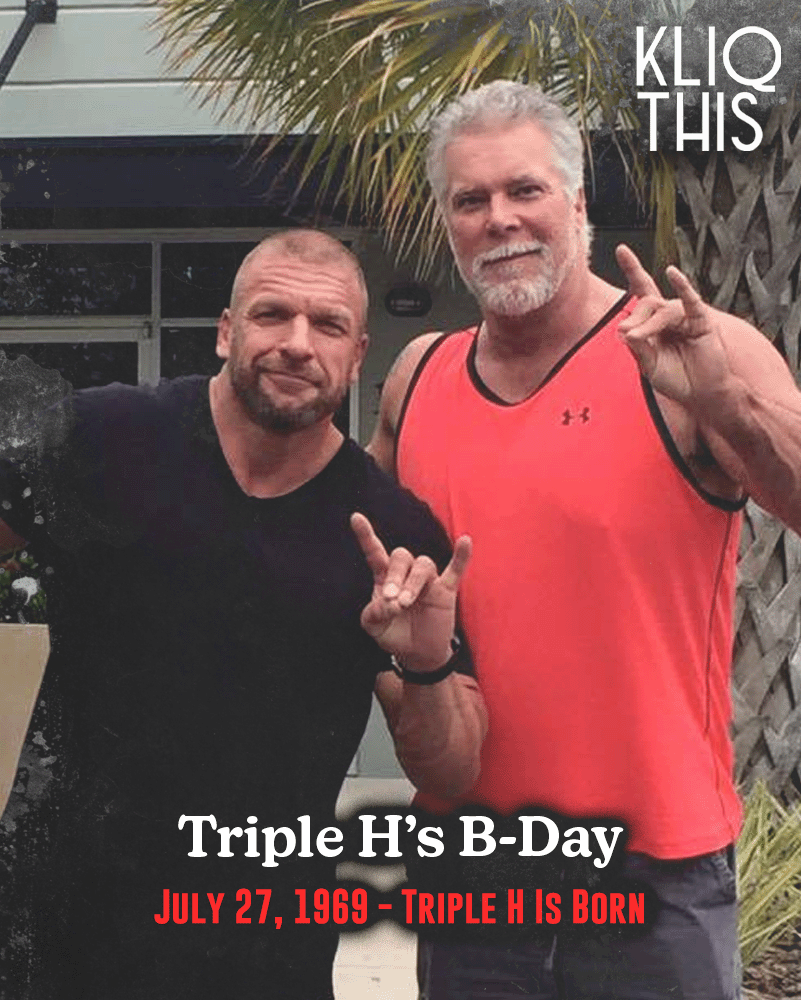 KliqThisPodcast's tweet image. Happy birthday to Triple H. Just #TooSweet work with #WWE. #Kliq4Life