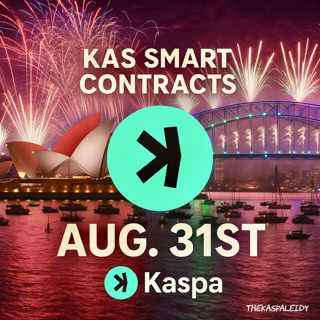 Kaspacryptoking's tweet image. 35 Sunrises left to witness 🌞🌞🌞
$KAS #Kaspa
Credits: @kaspaleidy