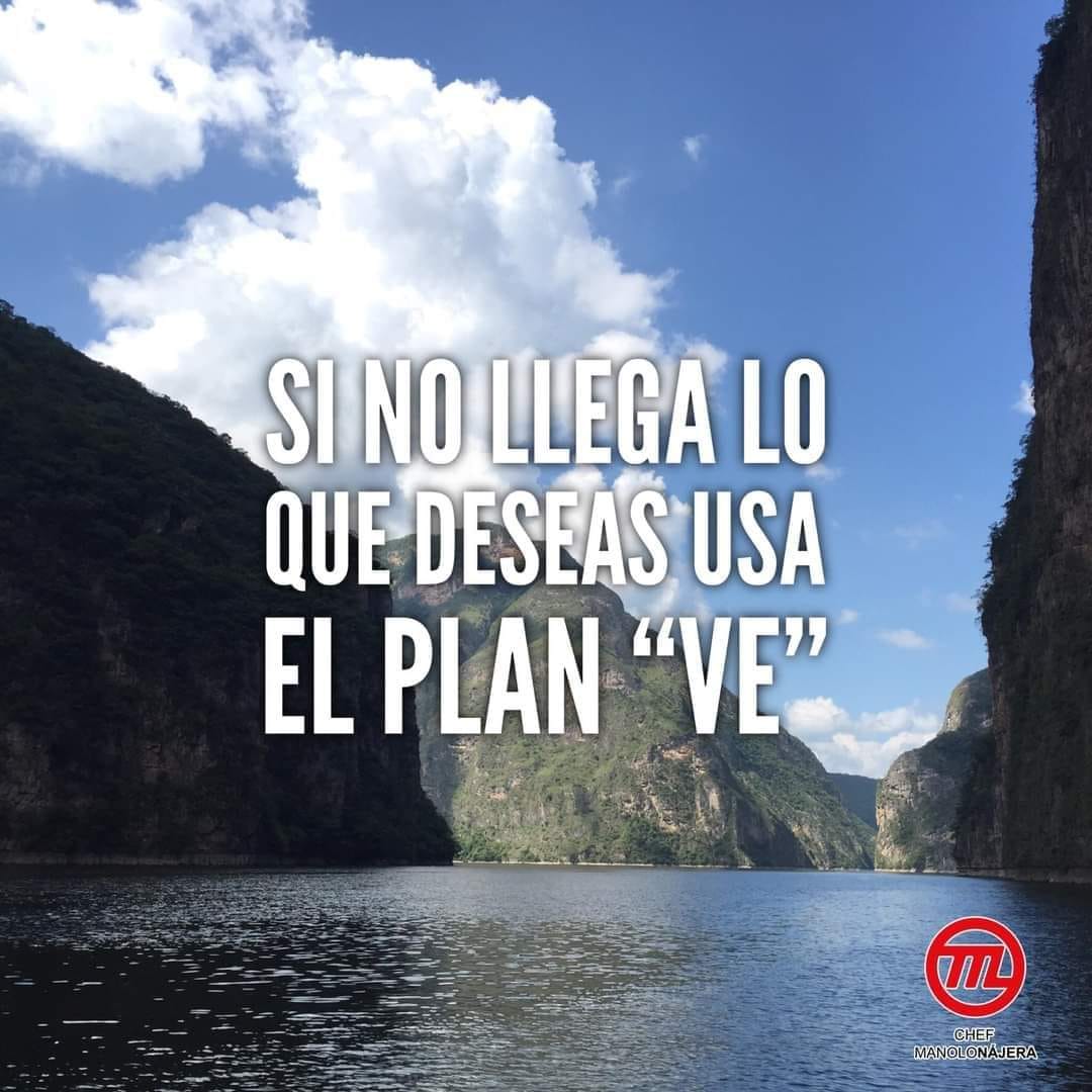 ManoloNajera's tweet image. Si no llega lo que deseas, usa el plan “VE”. #BuenosDías
