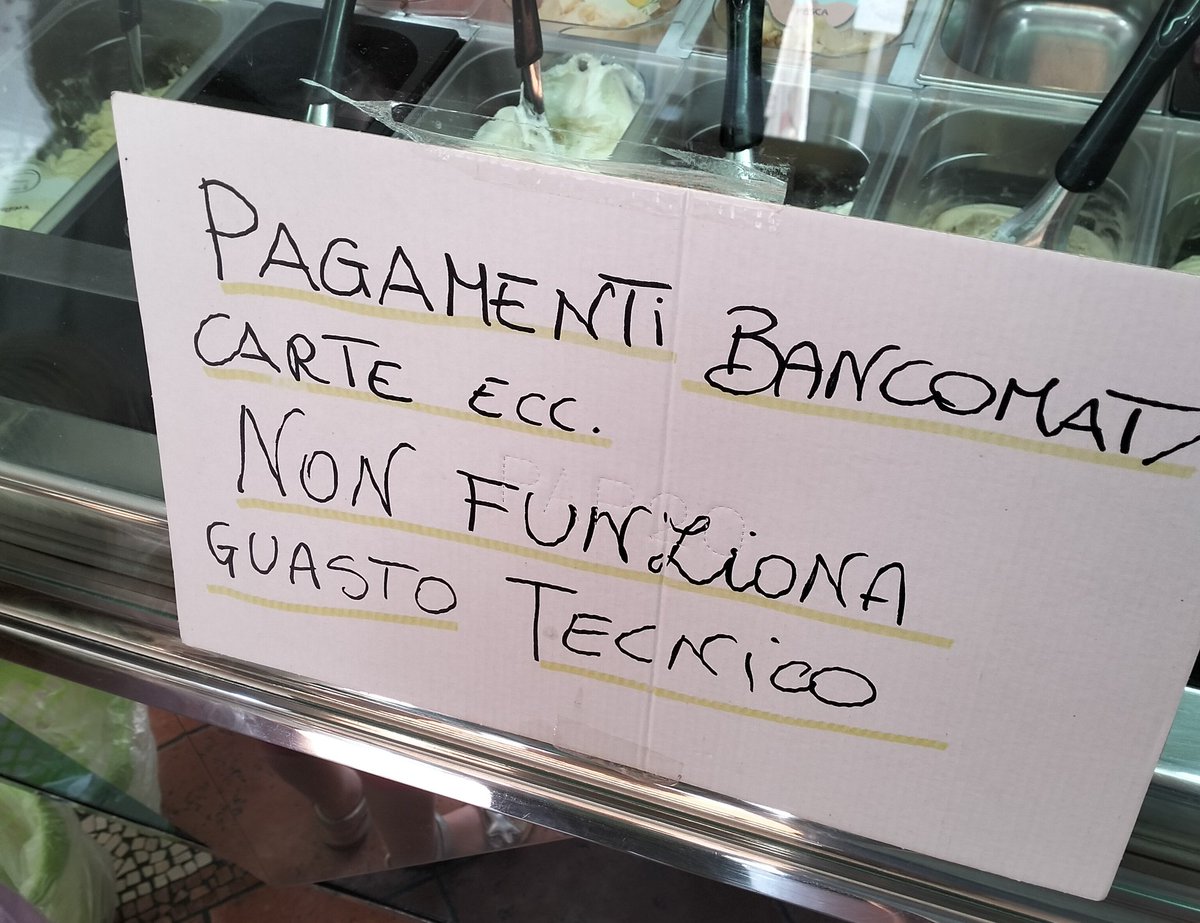 EmaWasRight's tweet image. Per quanto mi riguarda è interruzione di pubblico servizio e favoreggiamento dell&apos;evasione fiscale.

Prontamente denunciato alle autorità preposte per un celere controllo.

#stopfurbettidelpos