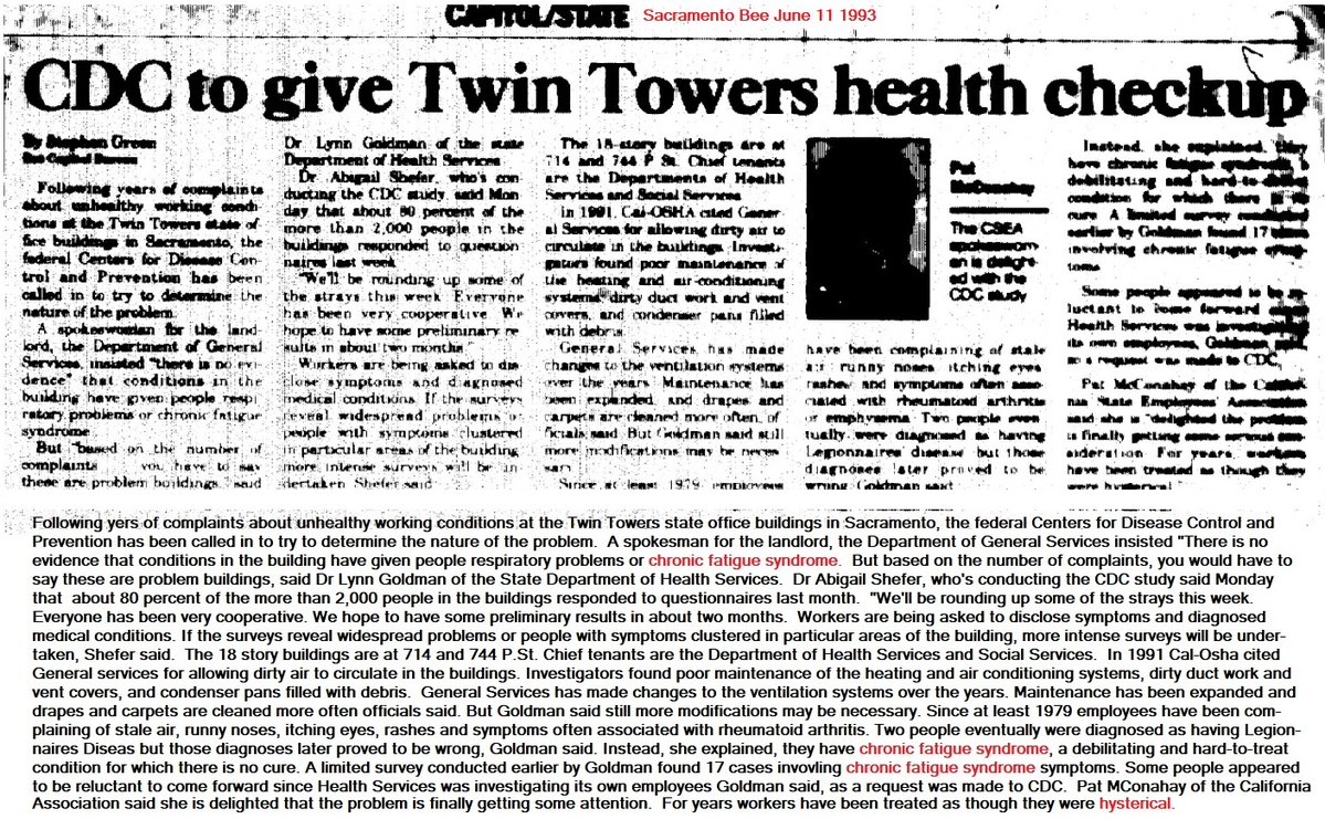 erikmoldwarrior's tweet image. I find that the real opponents of people with SBS are their own fellow inhabitants of Sick Buildings.
Do people really believe the few who spoke are the only ones who knew what was going on?
What are the rest doing?
"YOU SHUT UP AND LET THE DOCTORS HANDLE IT.
Don't make waves!"