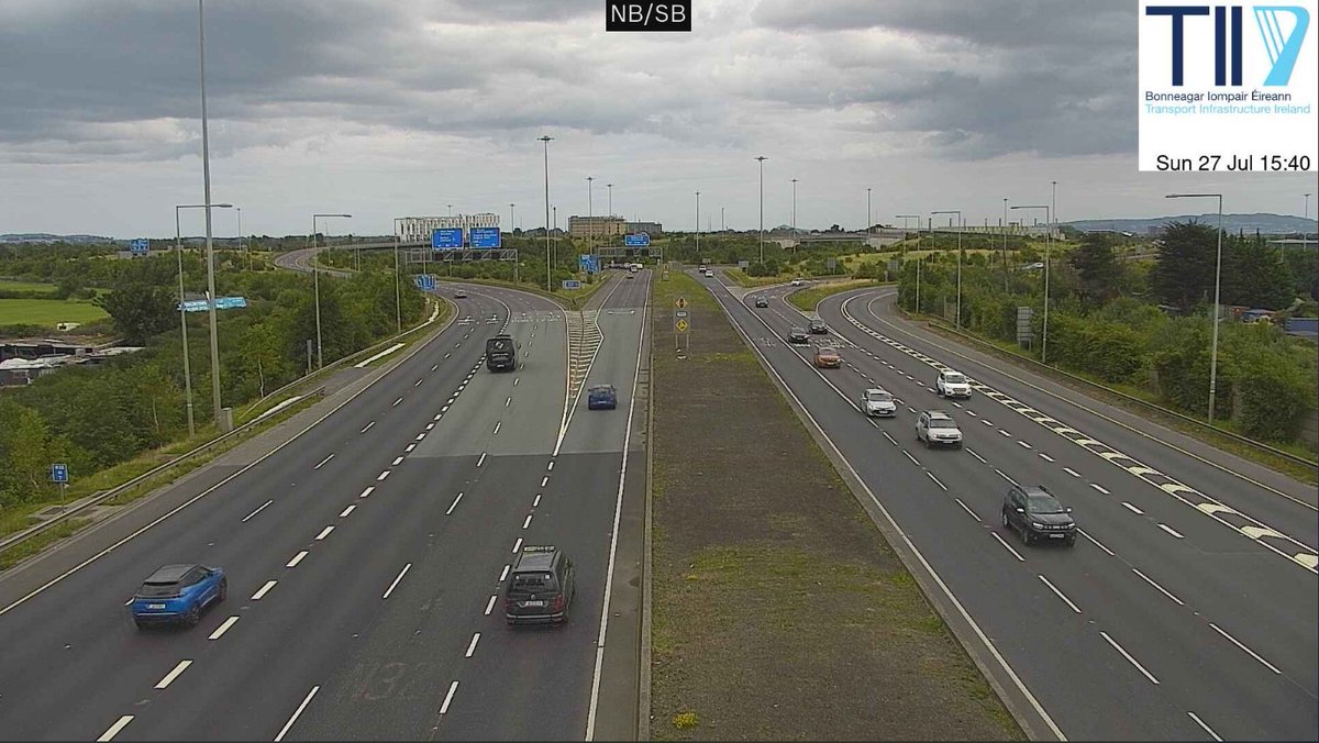 TIITraffic's tweet image. Congestion Report!
Currently, there are no delays across the motorway network.
Please check traffic.tii.ie
Be the driver you’d want beside you!🤗
#TII #RoadSafety #Bethedriver #slowdown