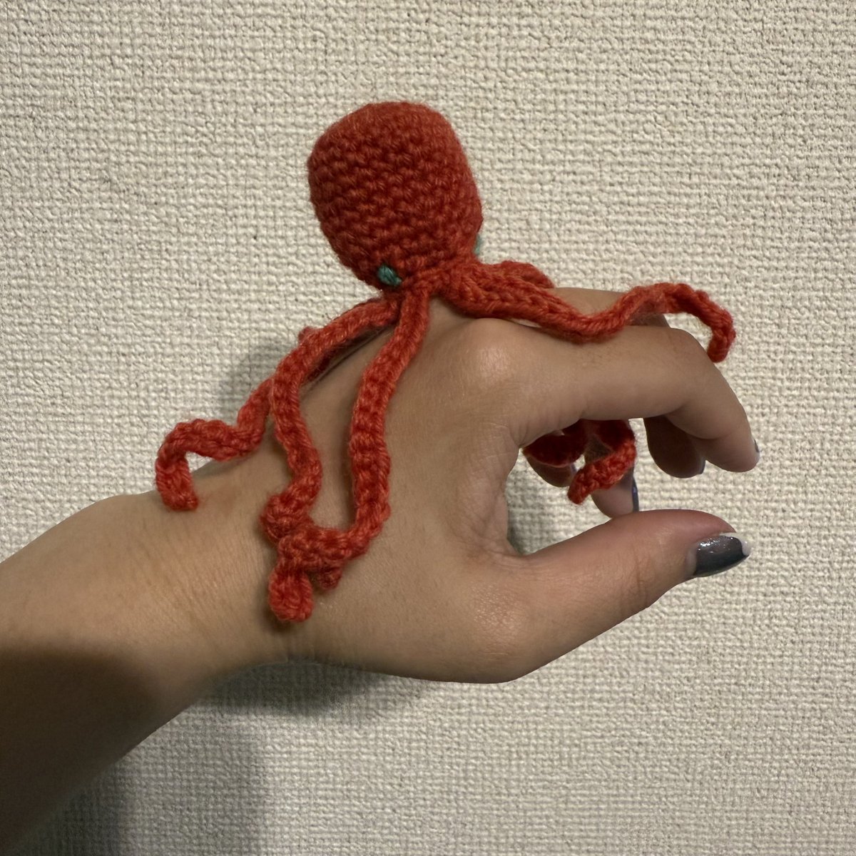 gwt_ag's tweet image. 私はタコを編みました🐙