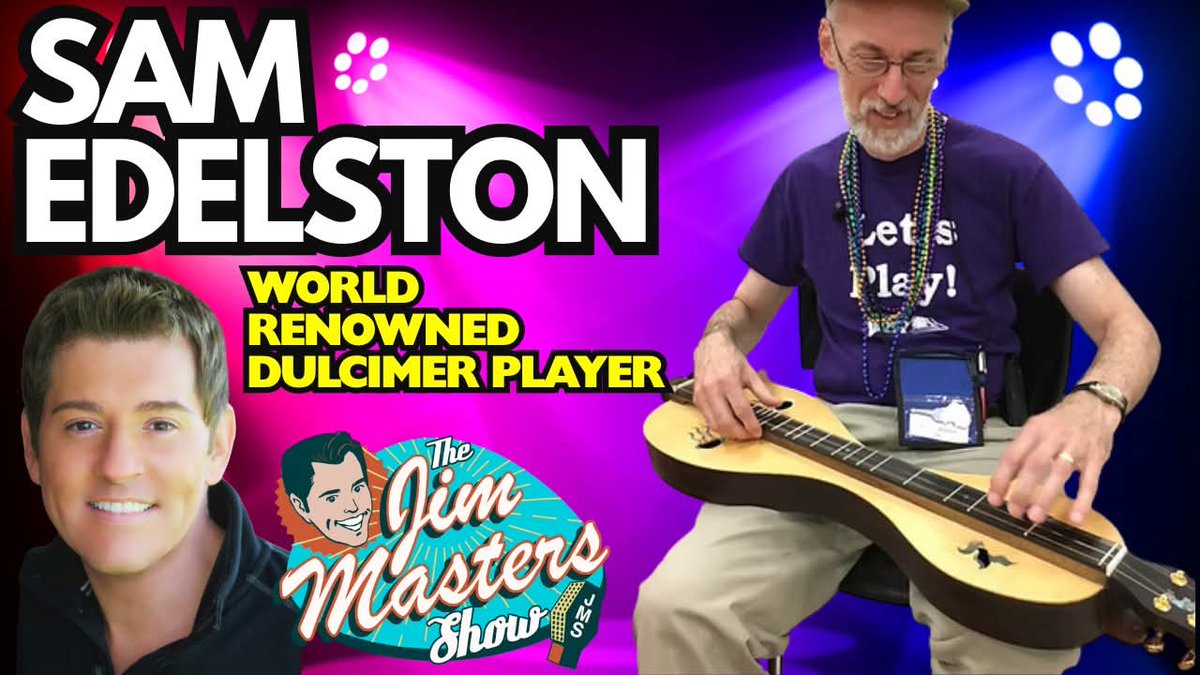 World renowned #musician and #dulcimer player #samedelston performs and more on The Jim Masters Show! Today 2p ET 1p CT 11a PT. Come join the fun! Watch here: youtube.com/jimmasterstv.  Enjoy! #thejimmastersshow #jimmasterstv #thejimmastersshowlive #podcast #show #interview