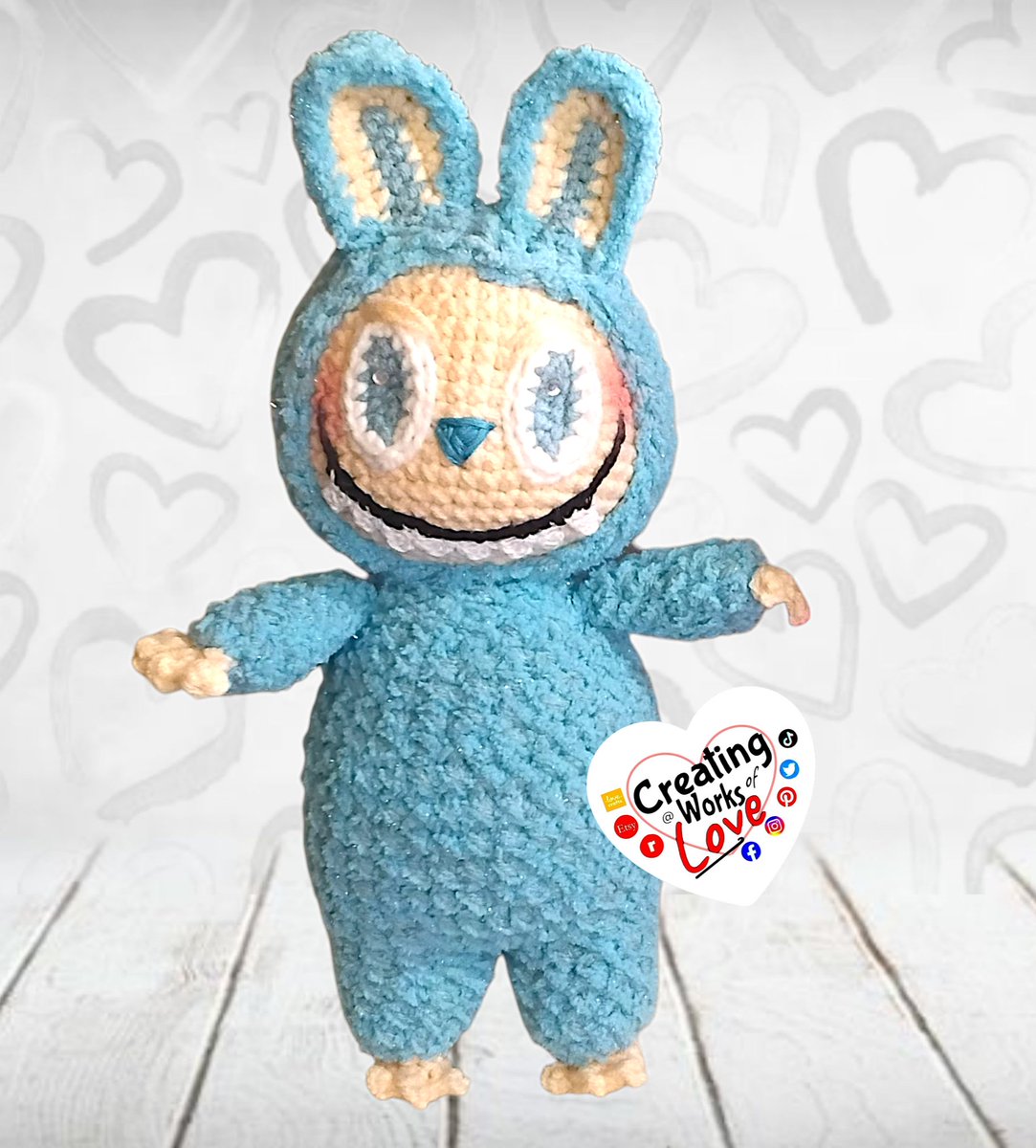 JenniferMacEwe1's tweet image. Crochet labubu #amigurumi #creatingworksoflove #crochetamigurumi #crochetlabubu #crochet