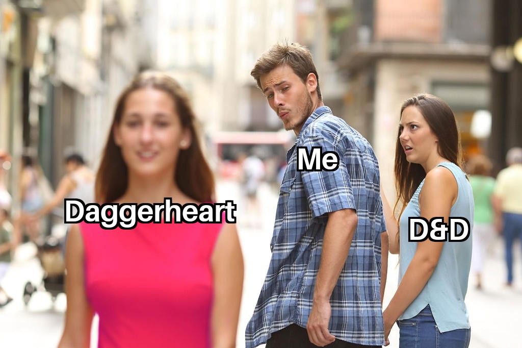 ApplewhiteGames's tweet image. Feels like this is the whole TTRPG community atm 😂
#dndmemes #daggerheart #ttrpgs #DungeonsandDragons #dnd5e