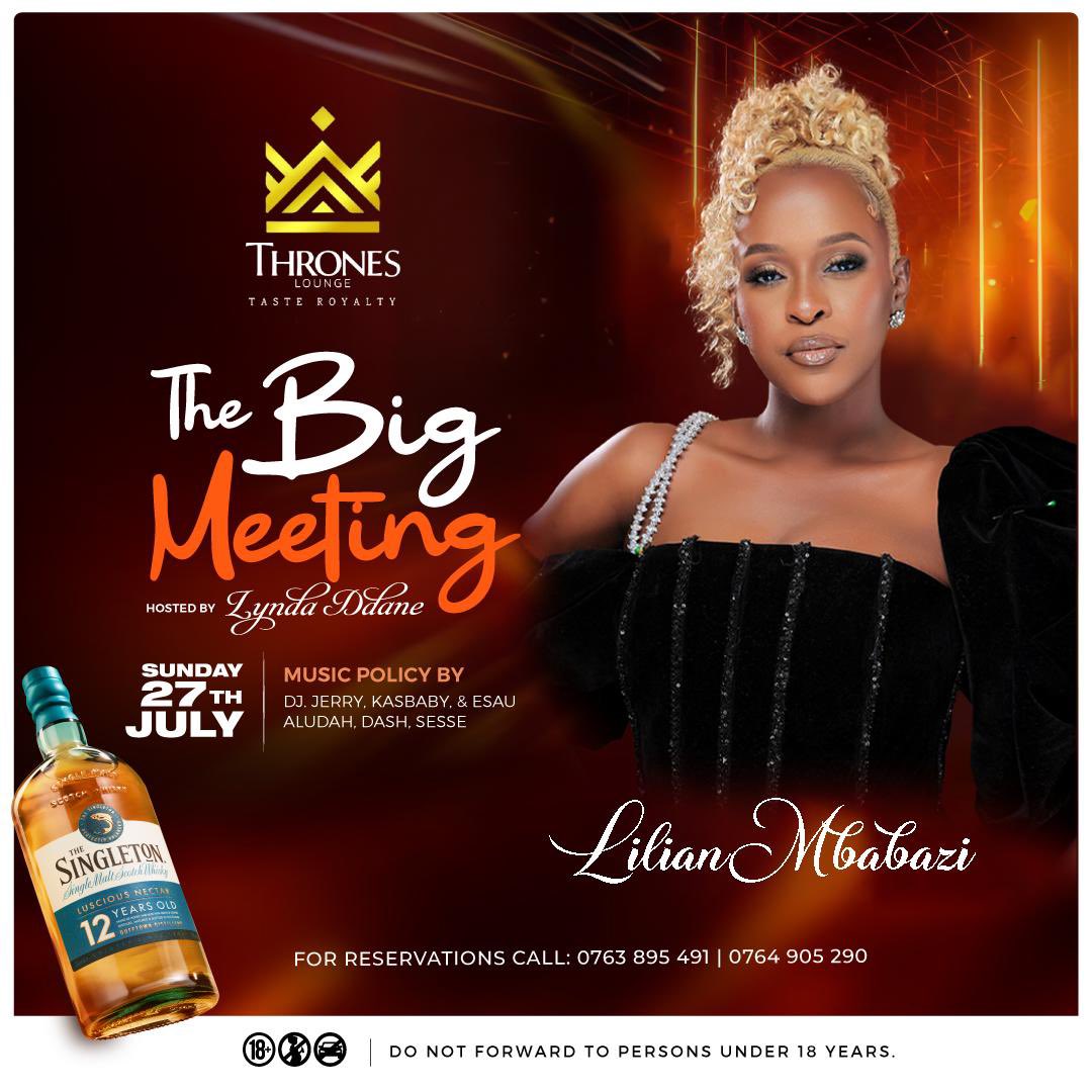 throneskampala's tweet image. Let’s have some fun tonight with Lillian Mbabazi
#ThronesKampala