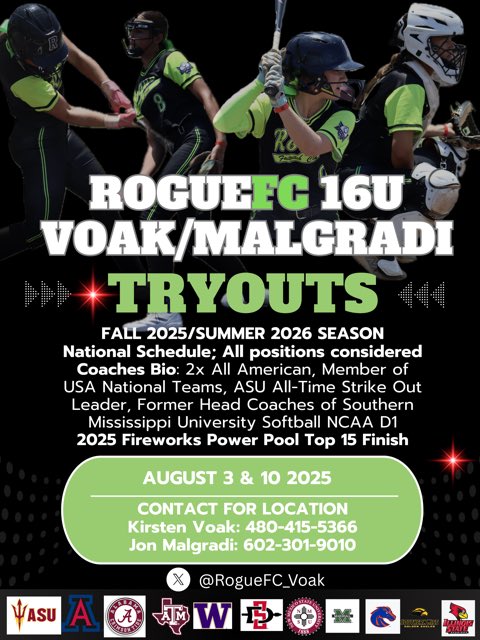 Jon Malgradi (@jmalgradi) on Twitter photo This group finished Top 10 @ PGF Nationals! Come be a part of a Rogue Revolution, no matter where you’re from. We teach, develop, and lead from the front. Send a DM for more info. <a href="/RogueFC_Voak/">RogueFC - Voak/ Malgradi</a> <a href="/RogueFC_Kaye/">roguefckaye</a> <a href="/ExtraInningSB/">EXTRA INNING SOFTBALL</a> <a href="/LineDsoftball/">Line Drive Media</a> This group finished Top 10 @ PGF Nationals! Come be a part of a Rogue Revolution, no matter where you’re from. We teach, develop, and lead from the front. Send a DM for more info. <a href="/RogueFC_Voak/">RogueFC - Voak/ Malgradi</a> <a href="/RogueFC_Kaye/">roguefckaye</a> <a href="/ExtraInningSB/">EXTRA INNING SOFTBALL</a> <a href="/LineDsoftball/">Line Drive Media</a>