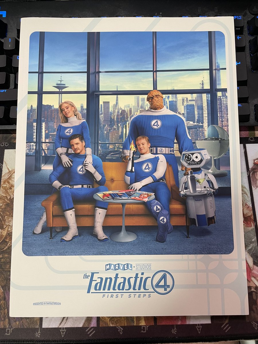 Legosw's tweet image. ファンタスティック4
年代は1960年代?
この後、MCUとどう繋がる?
ただ、来年7月まで、MCU映画の公開がない😭
アベンジャーズは、来年12月?
ドゥームズデイを期待して待っていれば良いのか
#ファンタスティック4の力で地球を救えキャンペーン
🖐️🫥🔥🪨