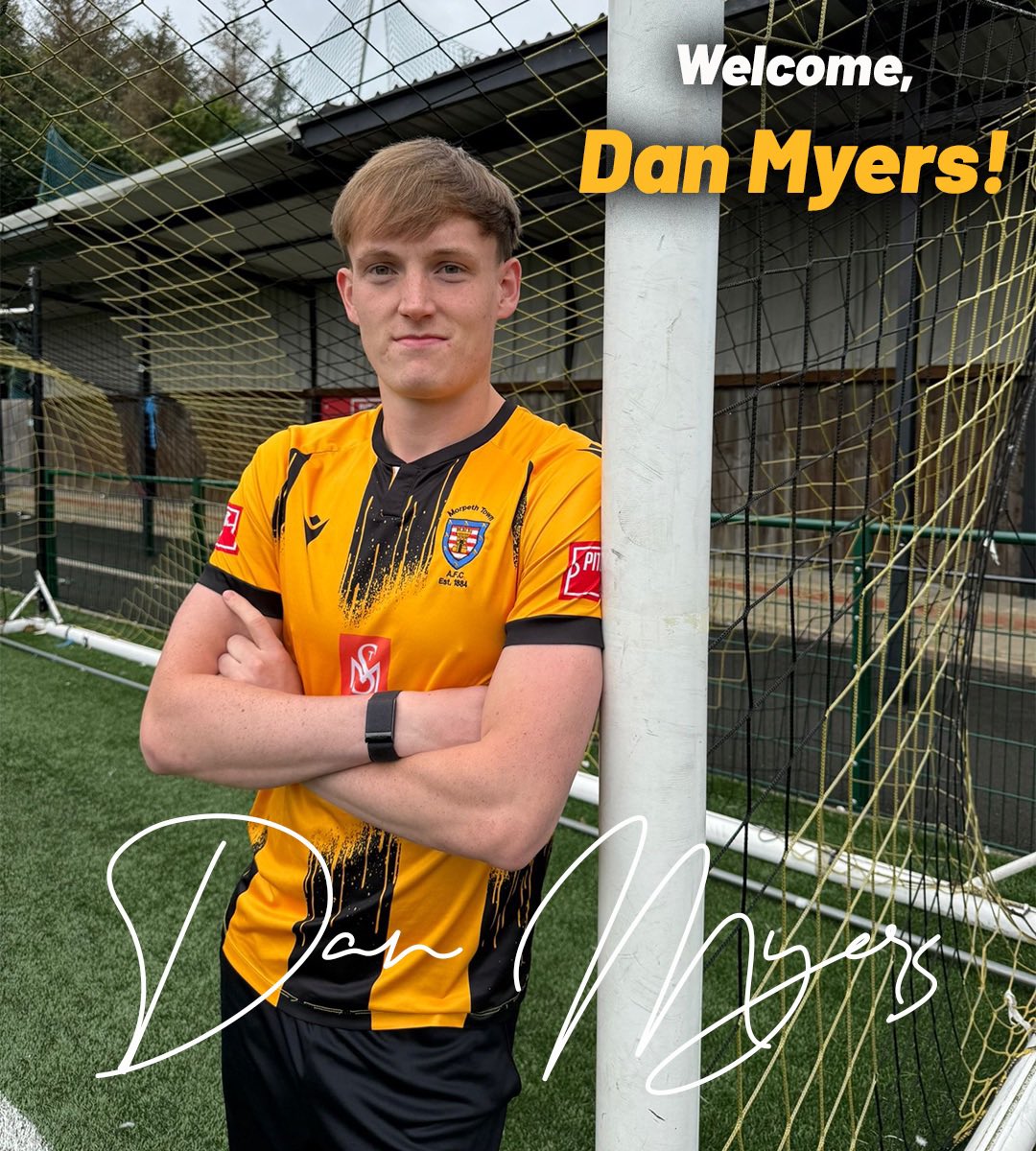 We are delighted to announce the signing of versatile defender Dan Myers! 🤝

Welcome on board, Dan 🤜🤛

#UpThePeth