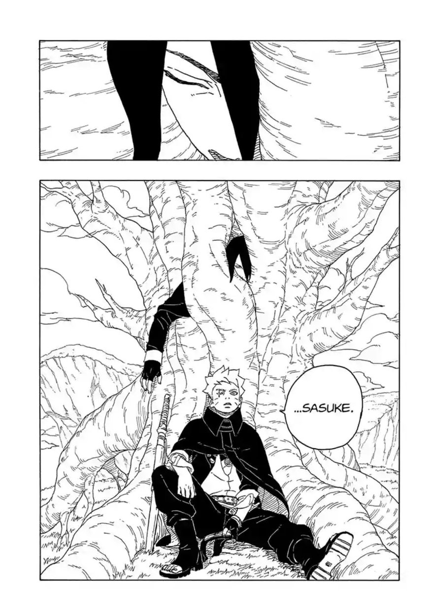 eekism1's tweet image. SASUKE’S A TREE? AND WHEN DID KASHIN KOJI COME BACK??? #BorutoTwoBlueVortex