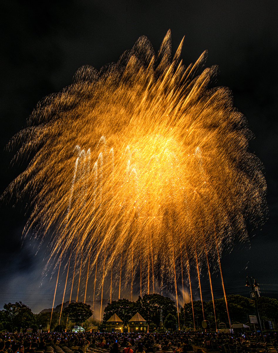 taitan21's tweet image. 富士まつりのフィナーレを飾る花火大会の風景です！