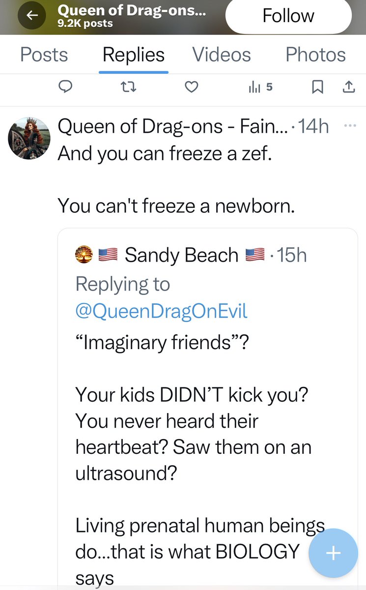 Dumb as a rock. No, you can NOT freeze a “zef” cuz an actual “zef” doesn’t exist. 
Zygotes &amp; early embryos can be “frozen” due to scientific advancements. 
A fetus can not be frozen anymore than a newborn can be frozen.