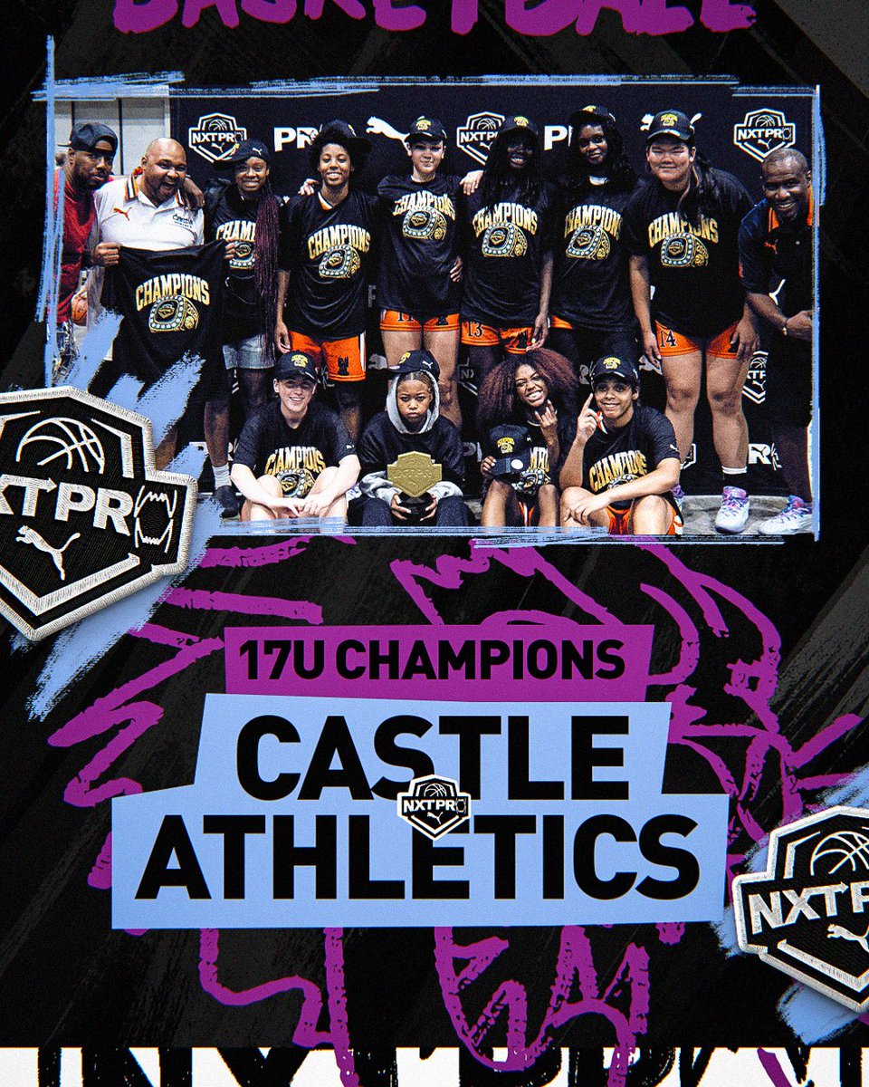 PRO16G's tweet image. Castles Athletics 17u takes it all鈥硷笍 #champs
#betheNXTPRO | @PUMAHoops