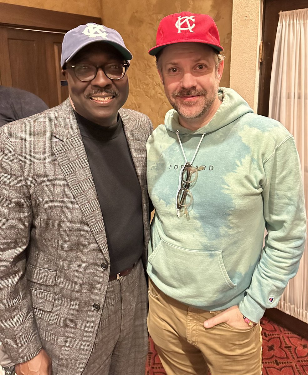 Bob Kendrick (@nlbmprez) on Twitter photo REMINDER: The <a href="/NLBMuseumKC/">Negro Leagues Baseball Museum</a> is closed today (Sunday, July 27) for a starring role in the hit show Ted Lasso! Big thanks to <a href="/jasonsudeikis/">Jason Sudeikis</a> and cast for including us in the show!
We look forward to welcoming guests when we reopen on Monday, July 28!
<a href="/MLBNetworkRadio/">MLB Network Radio on SiriusXM</a> <a href="/Royals/">Kansas City Royals</a> REMINDER: The <a href="/NLBMuseumKC/">Negro Leagues Baseball Museum</a> is closed today (Sunday, July 27) for a starring role in the hit show Ted Lasso! Big thanks to <a href="/jasonsudeikis/">Jason Sudeikis</a> and cast for including us in the show!
We look forward to welcoming guests when we reopen on Monday, July 28!
<a href="/MLBNetworkRadio/">MLB Network Radio on SiriusXM</a> <a href="/Royals/">Kansas City Royals</a>