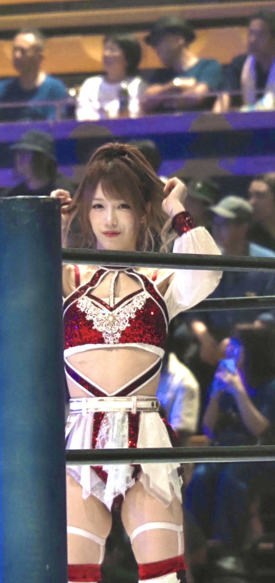 chienoshin525's tweet image. 2025.7.27
大田区総合体育館
鹿島沙希選手
こ、これは気がついてもらえたカモ!!と
勝手に浮かれちゃうやつです🙏🏻🥹
#鹿島沙希