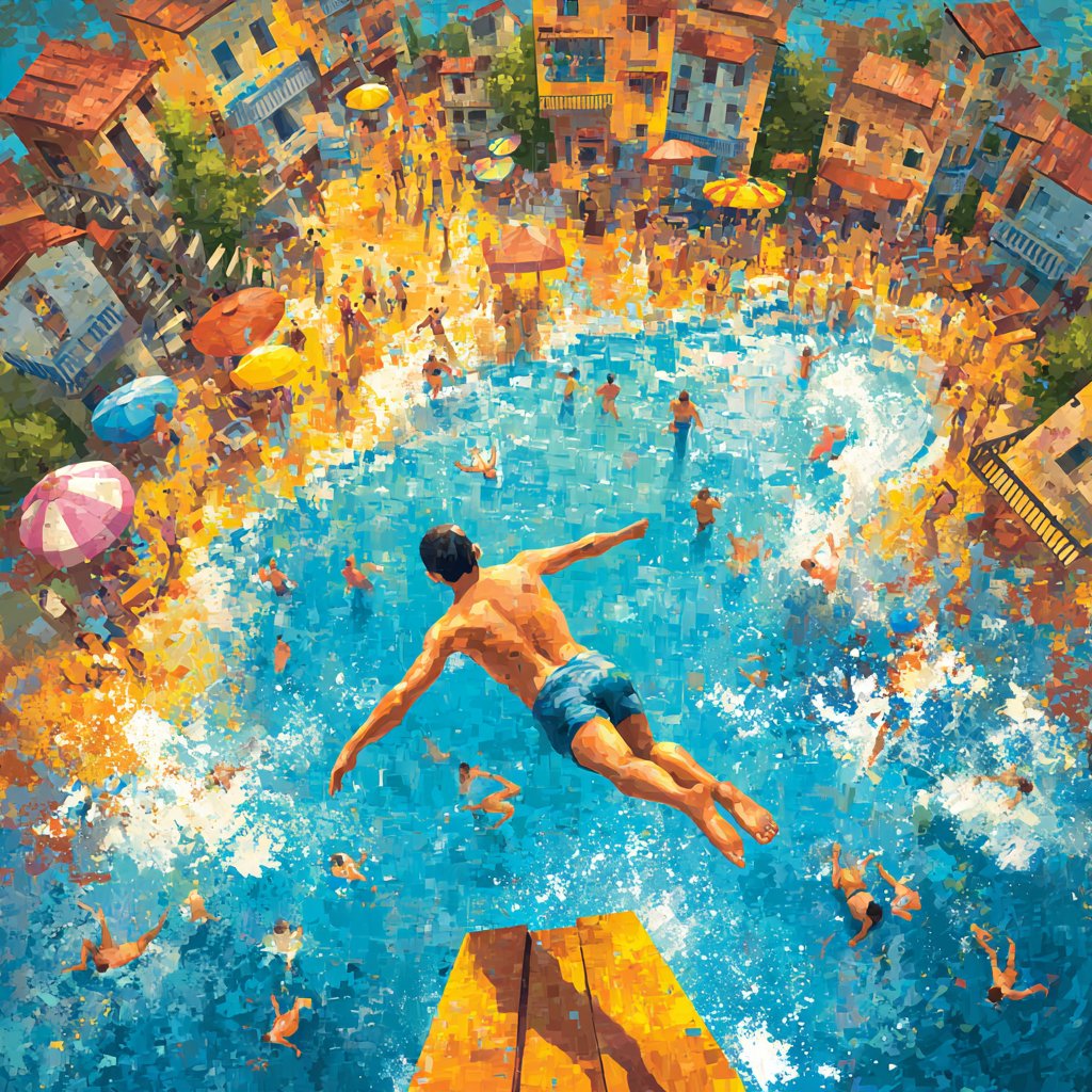 Pixel_Gram's tweet image. Good morning and happy Sunday!
Dive into the day bold, bright, and barefoot
Let your spirit make a splash and
Your heart soak up every sunbeam