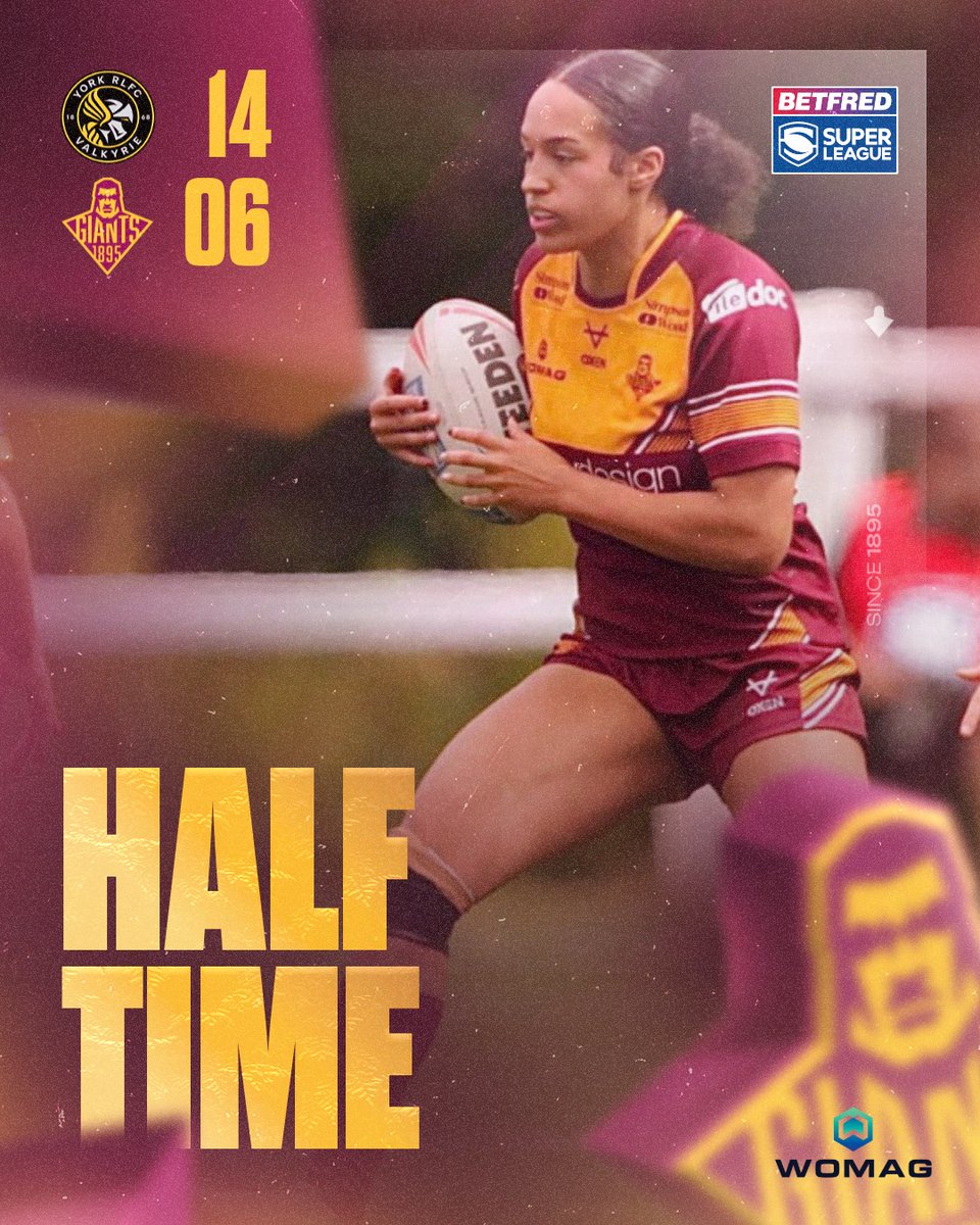 Giantsrl's tweet image. Our Women&apos;s side are behind at the break!

#GiantsRL