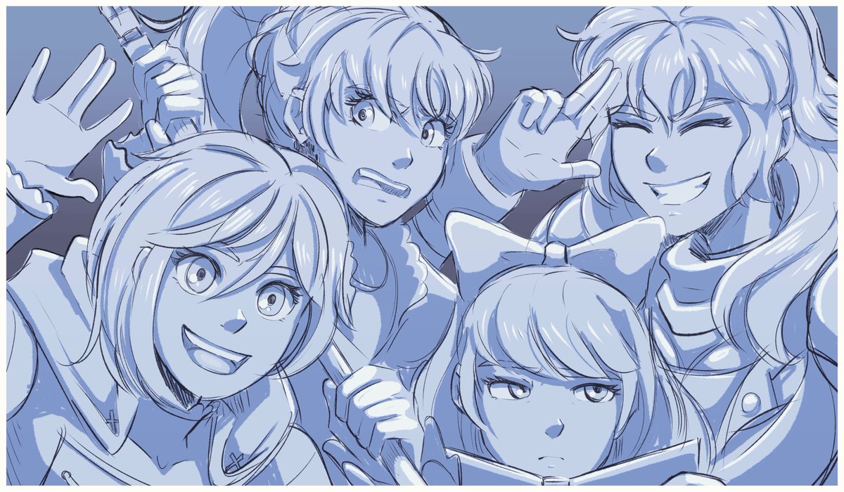 skit_kin's tweet image. Team Photo

#RWBY