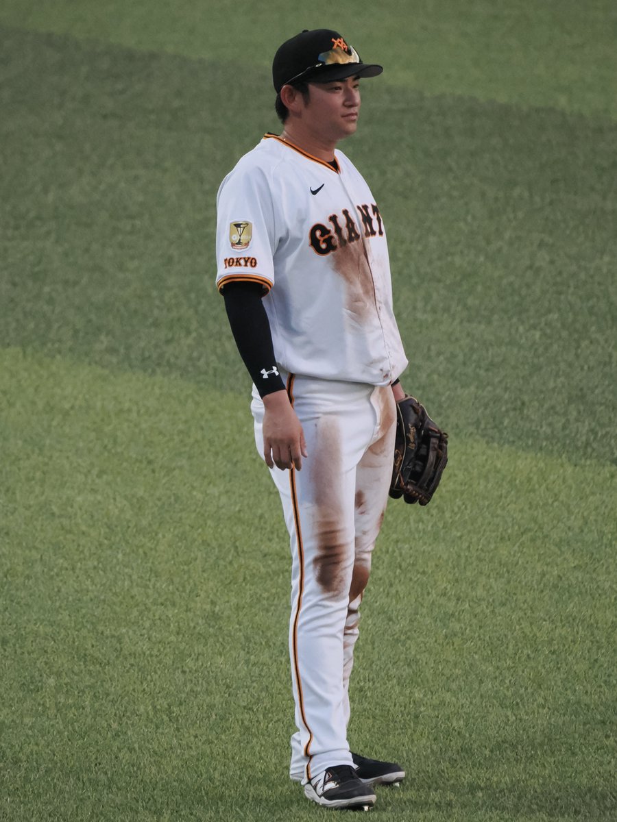 mknm_gpht's tweet image. ←18時ちょい前　　　18時半頃→

2025-07-27 ジャイアンツタウンスタジアム
#萩尾匡也
#ジャイアンツ #giants #巨人